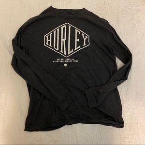 Hurley Men’s Gray Long Sleeve T-Shirt